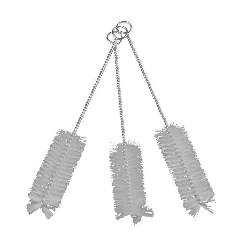 120*9mm Nylon Cleaner Cleaning Brush Wash Stainless Steel Drink Pipe