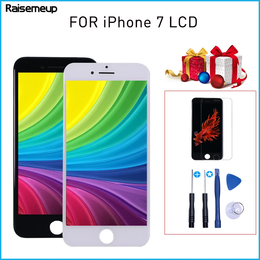 

LCD Replacement display Parts For iphone 7 lcd AAA Quality 3D Touch Capacitive Digitizer Assembly for A1660 A1778 A1779 2 Gifts
