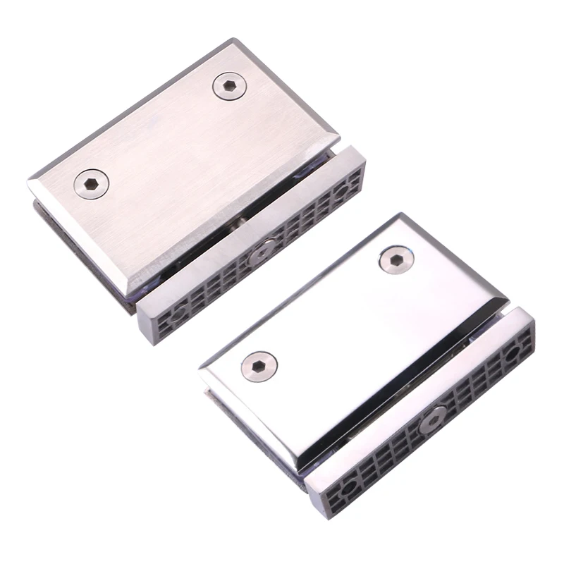 Heavy Duty 360 Degree Glass Door Hinge Cupboard Showcase Clamp