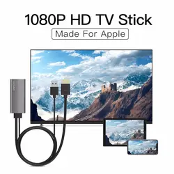 GGMM HDMI usb-модем для ТВ телевизионный HD кабель для Apple USB Экран зеркалирование 1080 P HD TV Box для iphone 6s plus iphone 7 7 plus ipad etc