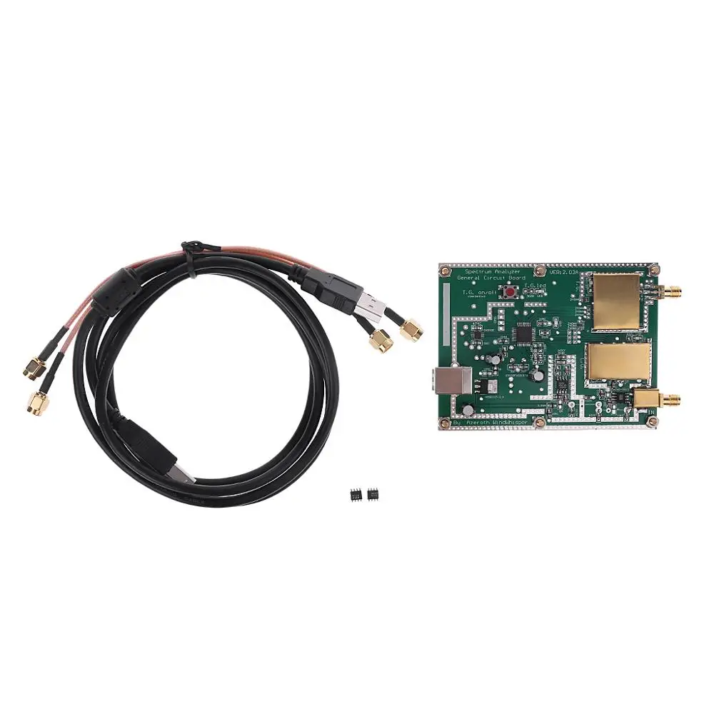

Simple Spectrum Analyser D6 With Trace Generator Tracking Source T.G. V2.032 Signals Ratio Frequency Domain Analysis Instrument