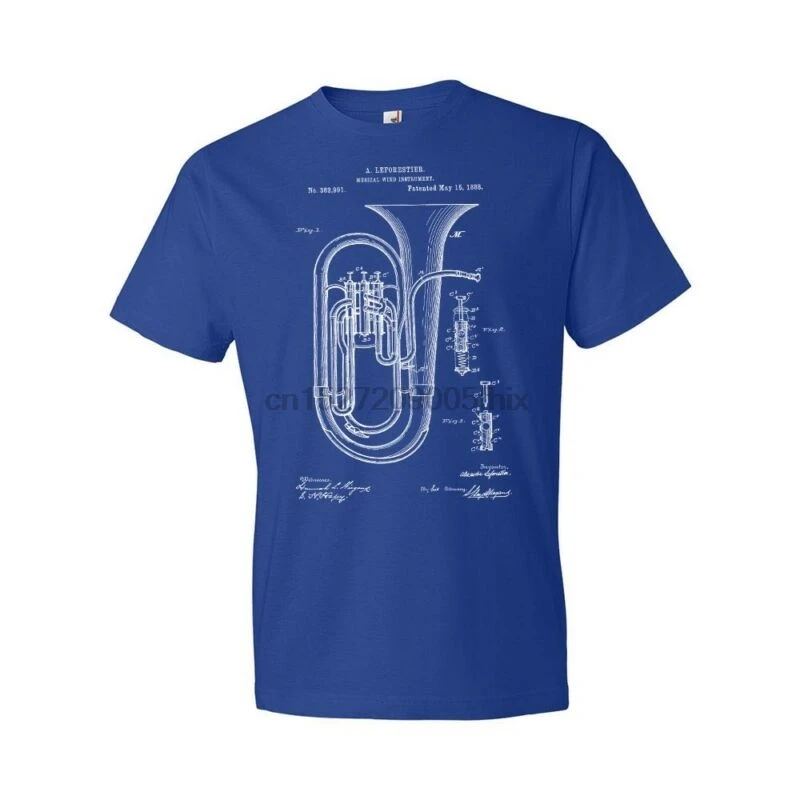 

Concert Tuba Shirt Tuba T-shirt Musician Shirt Symphony Band Patent Gift