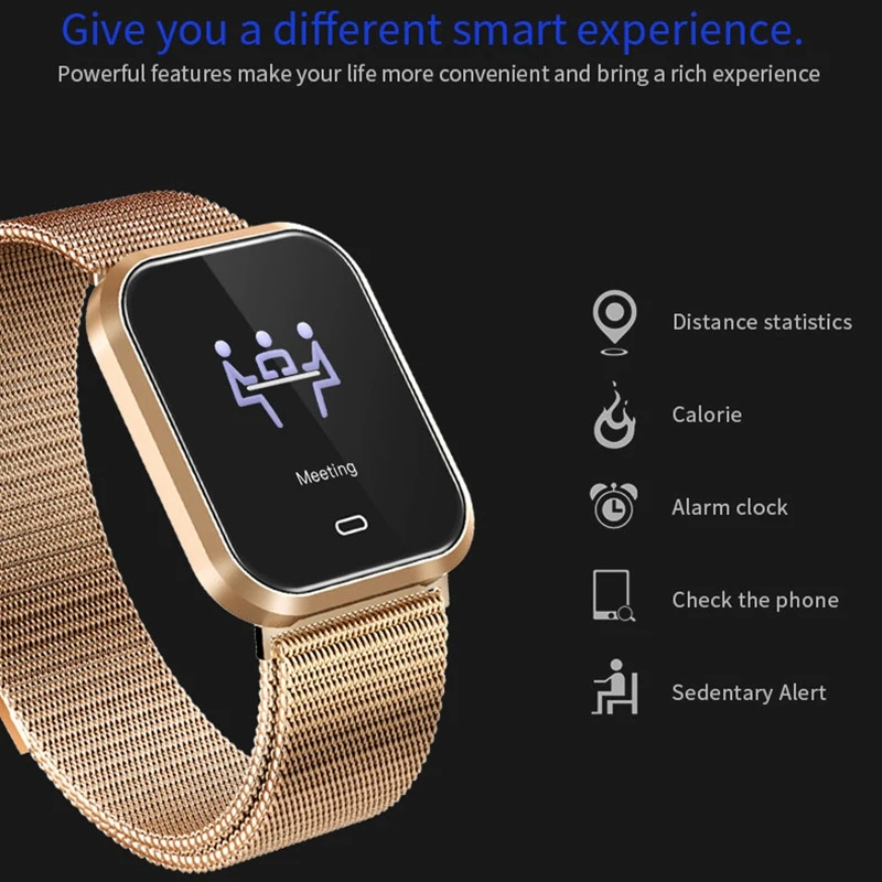 Cd16 Smart Watch Men Fitness Bracelet Heart Rate Tracker Watch Waterproof Women Sports Blood Pressure Smartwatch For Ios Andro#8