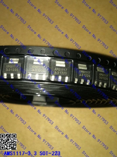 

10pcs/lot AMS1117-3.3V AMS1117-3.3 AMS1117 LM1117 1117 SOT-223 new original In Stock