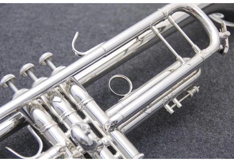 Бах Stradivarius Professional Bb Труба LT180S 37GS посеребренные Trompete Музыкальные инструменты