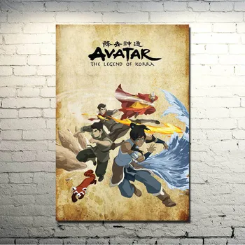 

Avatar The Legend Of Korra Hot Anime Comic Art Silk Poster Print 13x20 inches Home Wall Decoration 001