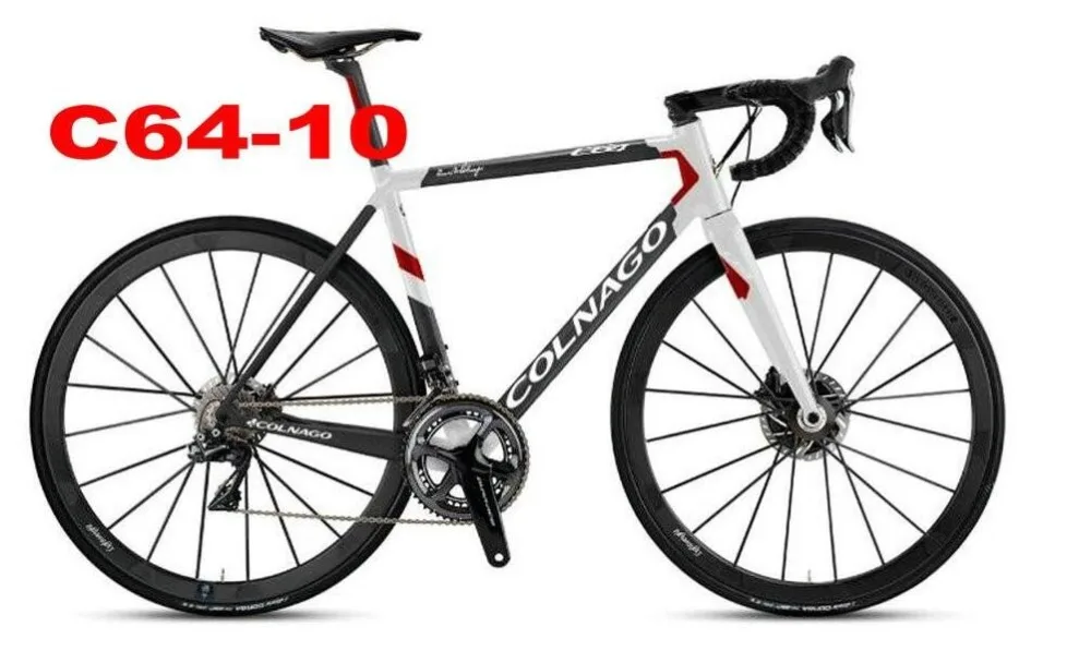 Colnago C64 полностью карбоновая рама для шоссейного велосипеда Di2 наклонная Механическая рама для шоссейного велосипеда gro UPS et black red bob framework UPS XDB DPD