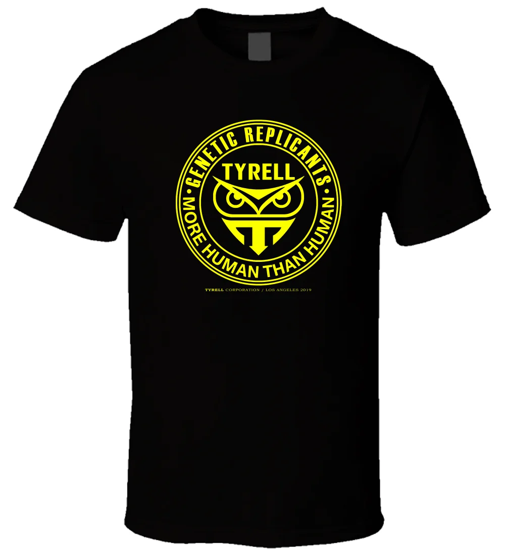 Tyrell корпорация Blade Runner 2 Черная футболка новые футболки, модные стильные мужские удобные футболки топы оптом