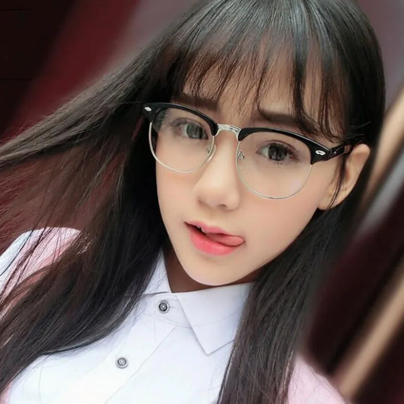 -1 -1.5 -2 -2.5 -3 -3.5 -4 -4.5 -5 -5.5 -6 Myopia Memory Optical Glasses Half Frame Finished Men Women Shortsighted Eyeglasses