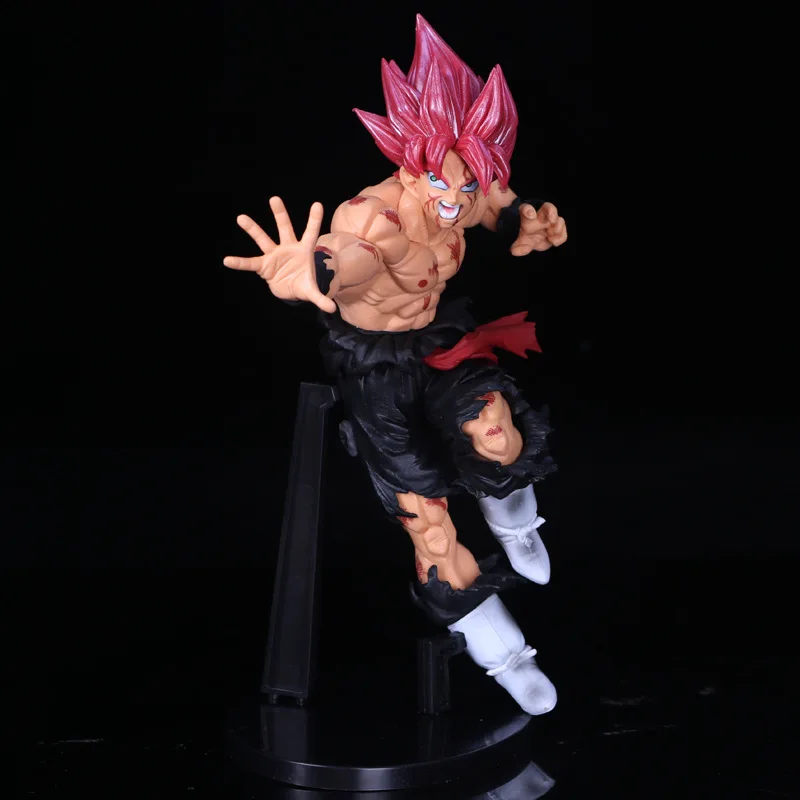 23,5 см Dragon Ball Z фигурка Сон Гоку красные волосы Zamasu ПВХ фигурка аниме Dragon Ball Black Goku Special Ver. Модель