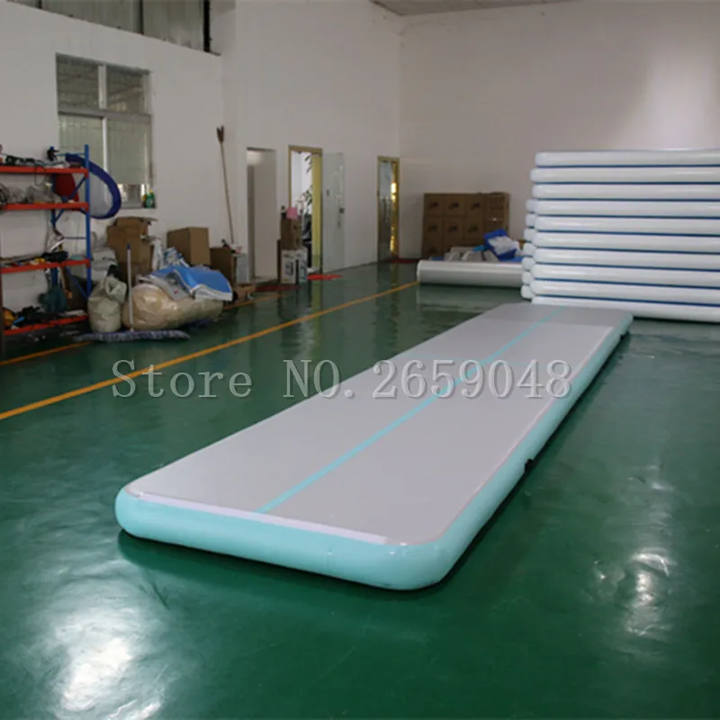 

Free Shipping 7x1x0.2m Air Track Tumbling Mat for Gymnastics Professional Inflatable Airtrack Tumble Track - Electric Air Pump