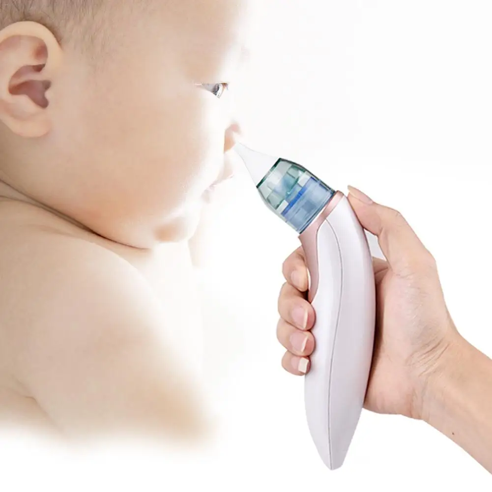 

Baby Nasal Aspirator Electric Safe Hygienic Nose Cleaner For Newborns Boy Girls Nasal Suction Device