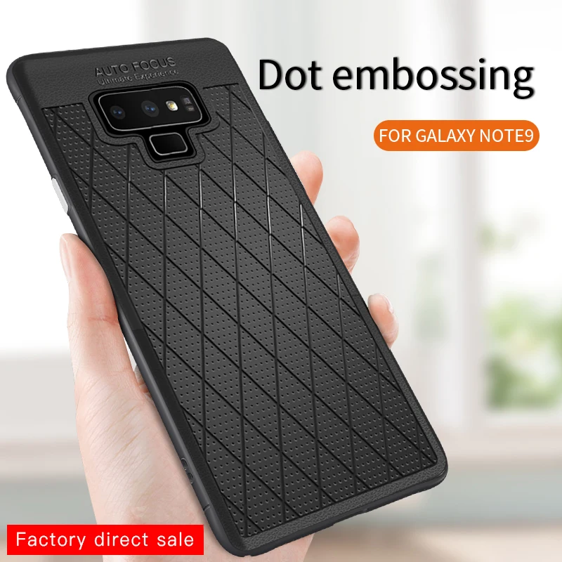 

H-shirley leather with soft tpu Cover case For samsungS8 S9 Anti-fall Protective Mobile Phone Shell for samsungnote 8/note 9