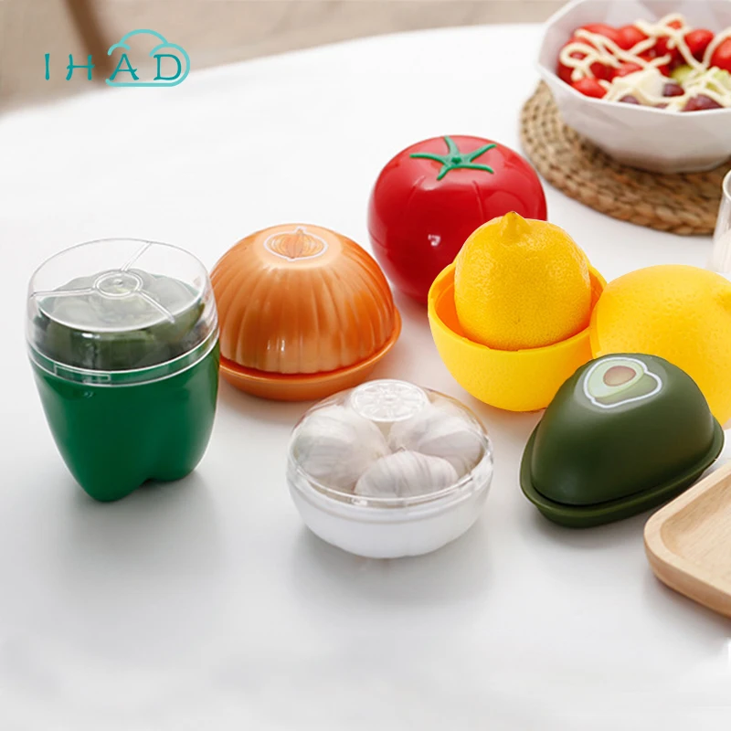 Kitchen Fruit Preservation Box Creative Vegetable Fruit shape Storage
