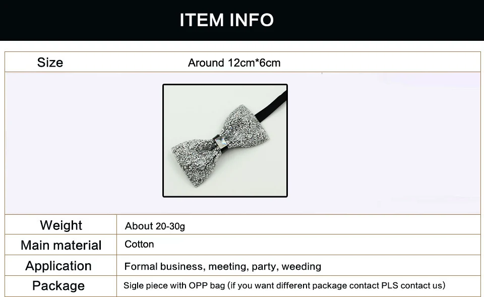 HUISHI мужской роскошный Алмазный кристалл драгоценный камень модный галстук-бабочка аксессуары для свадебной вечеринки галстук банкетный мужской галстук-бабочка