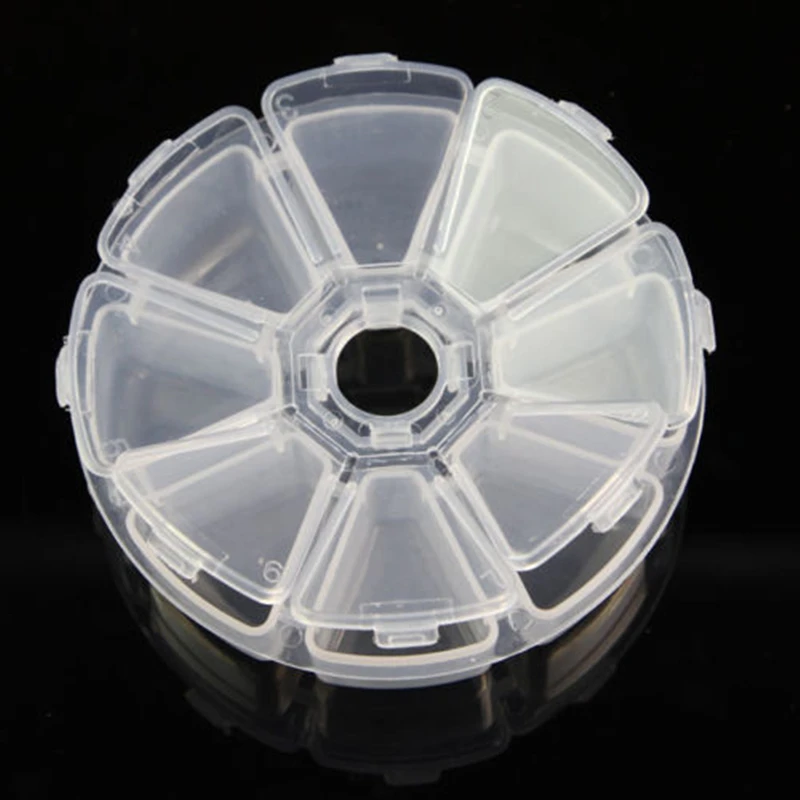 

SOACH Guitar paddle box 8 grid small objects placed storage box picks box guitar accessories tools