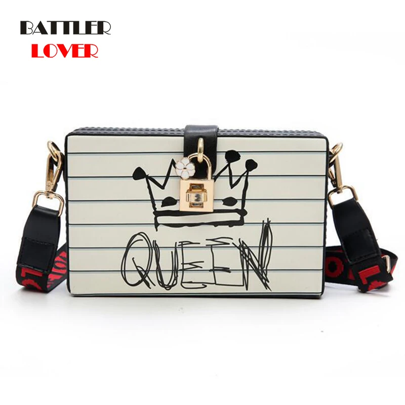 QUEEN Bags for Women 2019 Bags Women Handbag Bolsa Feminina Girls Shoulder Messenger Bag Ladies Luxury Design Handbags Women Bag