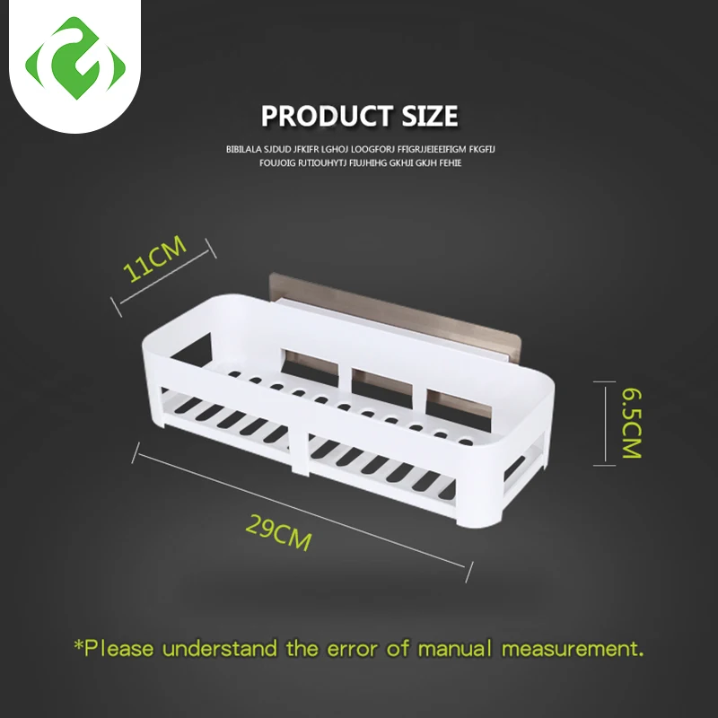 Настенные полки для хранения, стеллажи для хранения в ванной, однослойные, АБС-пластик, гель для душа, шампунь, стойки, крепкие