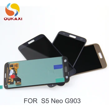 

Super AMOLED LCD Touch Screen for Samsung Galaxy S5 NEO S5NEO G903 SM-G903F Display Digitizer Assembly 100% Tested