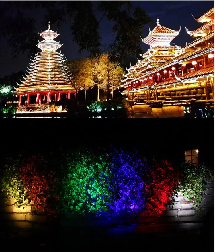 Conduziu a Luz do Gramado Exterior à Prova Lâmpada de Parede Alta Super Iluminação d' Água Levou Holofotes Jardim Quintal Caminho Pond Ac85-265v - ac Dc12v Ip68 9 w 13 Luminárias gramado