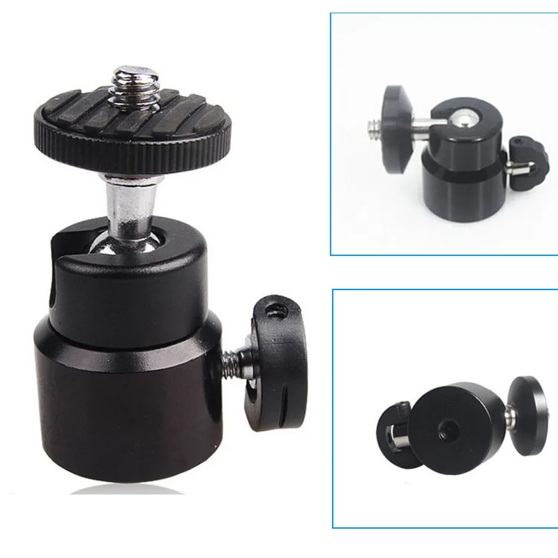 Mini Ball Head 1/4 Mount Tripod Head Screw Mount For Octopus tripodin