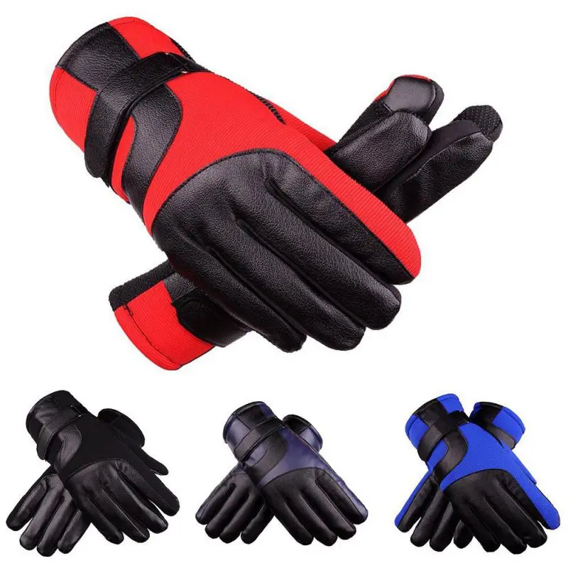 

Winter Women Men Ski Warm Gloves Snowboard Gloves Waterproof Warm Motorcycle Riding Touch Screen Snow Windstopper Cycling Glove