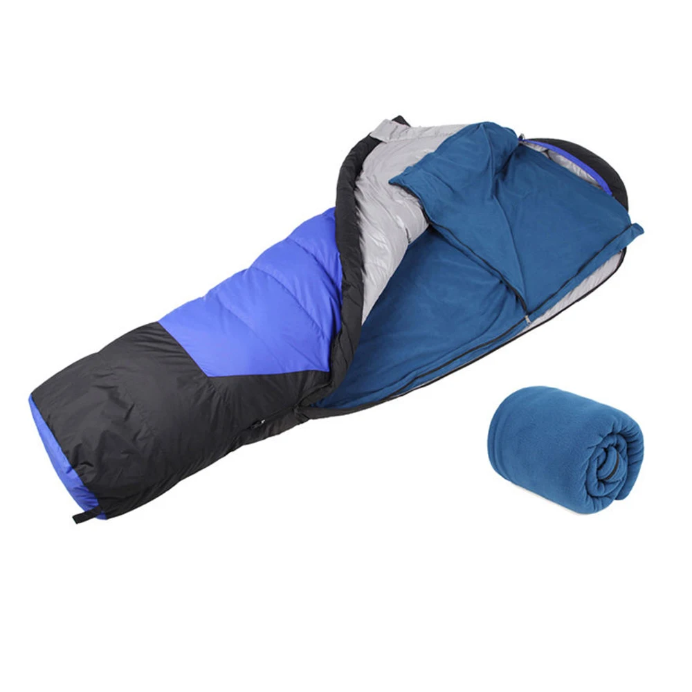 AOTU Outdoor Fleece Sleeping Bag Camping Hiking Climbing Multifuntion