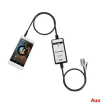 Car CD MP3 Player Phone Ipod Interface Auto 3.5mm Cable Aux Adapter For Audi A3/A4/S4/TT V.W 12P Skoda Seat Altea Quadlock QX090 Car CD MP3 Player Phone Ipod Interface Auto 3.5mm Cable Aux Adapter For Audi A3/A4/S4/TT V.W 12P Skoda Seat Altea Quadlock QX090