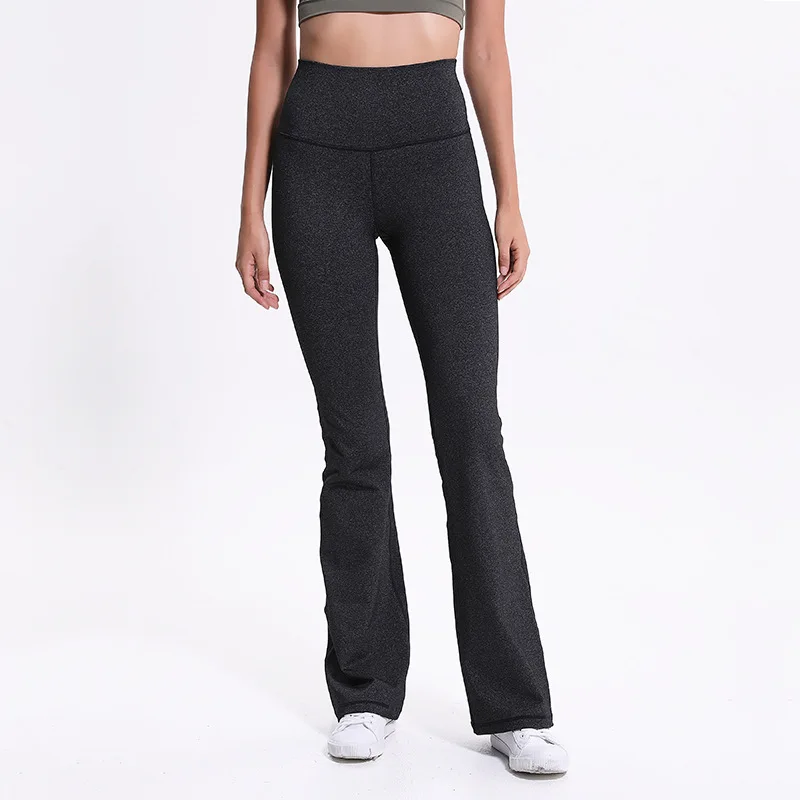 NWT 2018 Power Flex Boot Cut Yoga Pants Tummy Control Workout Running Exercie Gym Cleggings 4 Way Stretch Boot Leg Yoga Pants