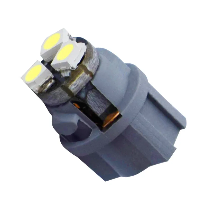10 шт. T6.5 3 SMD 2835 Светодиодный CANBUS Автомобильная панель приборная лампа авто