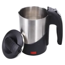 Электрический чайник Global напряжение Общий импорт 304 пищевой нержавеющей стали путешествия Электрический мини-функция безопасности автоматического выключения