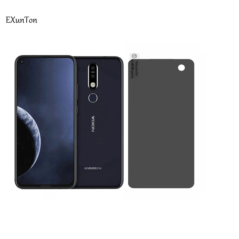 

Premium Privacy Tempered Glass for Nokia 3.1 8.1 6.1 Plus 2018 Anti Spy Screen Protector Anti Glare Phone Front Protective Film