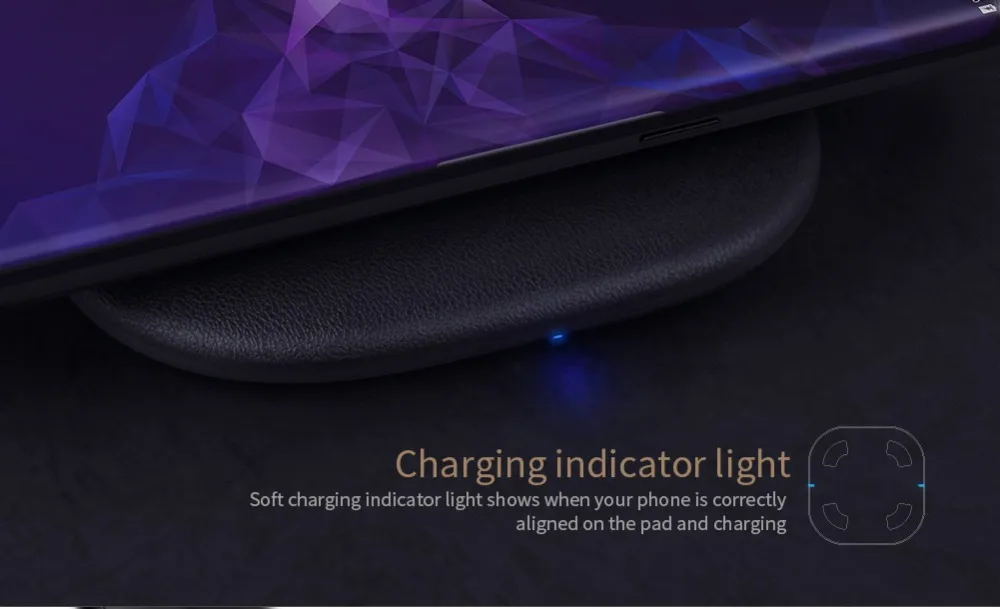 NILLKIN автомобильное крепление Qi Беспроводное зарядное устройство для iPhone X 8 Plus Быстрая зарядка быстрая Беспроводная зарядная подставка Автомобильный держатель Подставка для Galaxy s9
