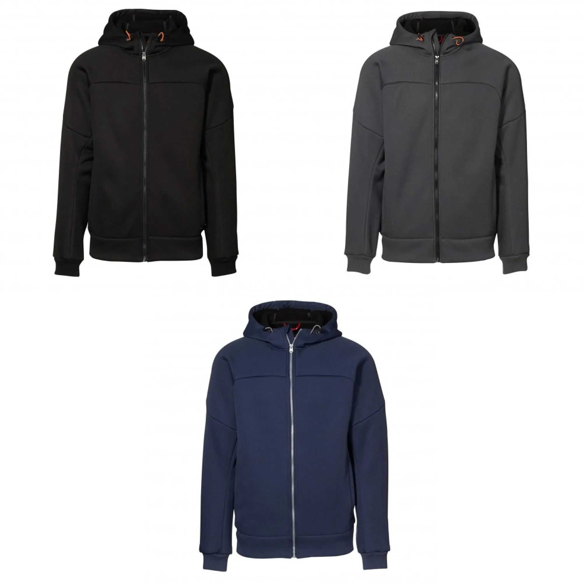 mens sherpa lined full zip hoodie