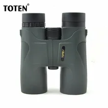 TOTEN 10x42 Зеленый 100 охотничий бинокль на крыше телескоп Наблюдение за птицами Спорт на открытом воздухе профессиональный телескоп Бинокль