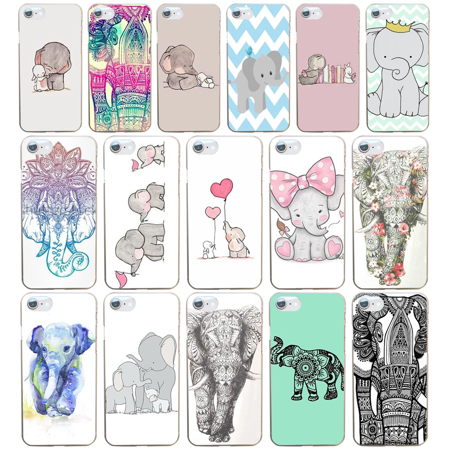 Жесткий прозрачный чехол для Iphone 4 4s 5 5s Se 6 6s 8 Plus 7 X|Бамперы| |