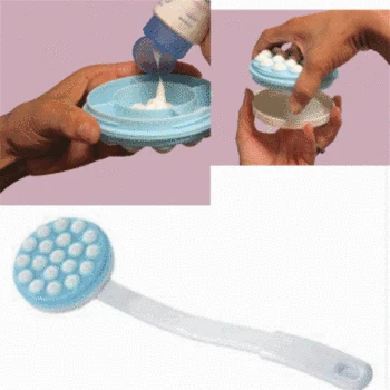 

New Fashion Handle Body Cream Lotion Applicator Back Leg Massager SPA Mobility Aid Tool Body Scrubs Tools