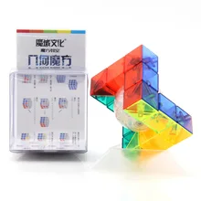 MoYu Mofangjiaoshi MFJS геометрический куб странной формы скоростная головоломка игрушки для детей три стиля Geo волшебный куб
