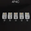 20pcs 4Pin RJ10 Telephone Cable End Connectors Plugs 4P4C ► Photo 2/6