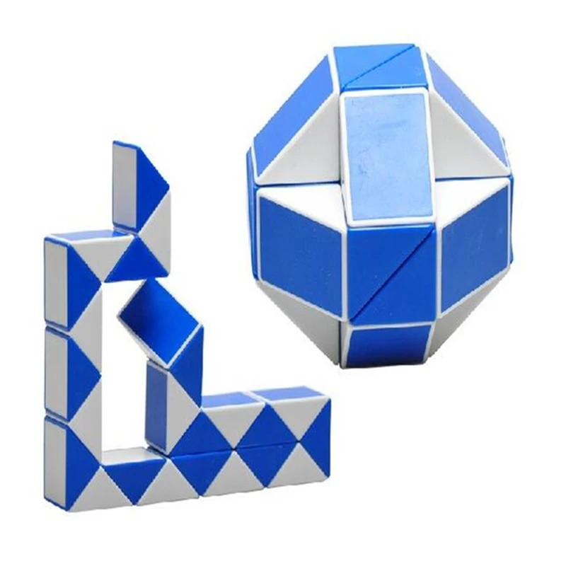 

3D Puzzle Novelty Toys Magic Cube Educational Brain Teaser IQ Mind Game For Children Adult Snake Shape Educational Toys baby