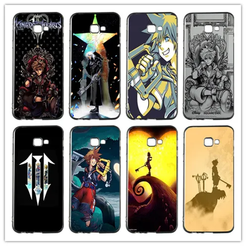 Аниме Kingdom Hearts витражное мягкий TPU мобильный чехол для телефона Samsung Galaxy J1 Mini J2 J3 J5