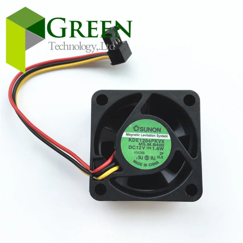 Sunon-ventilador de Refrigeração Original Inversor de Servidor 40x40x20 mm 4020 12v 1.6w Kde1204pkvx para Cisco 2950 Funce 3pin