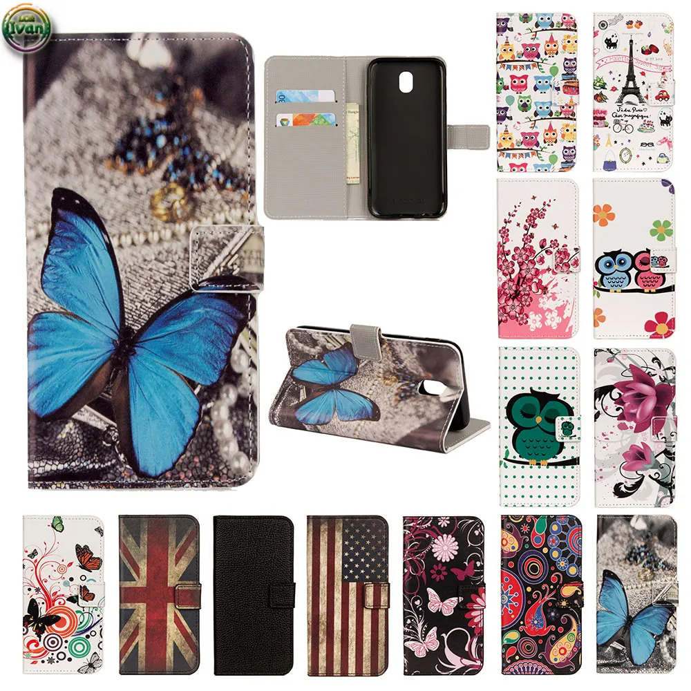 

Wallet Case For Samsung Galaxy J5 2017 SM-J530F SM-J530FM SM-J530FM/DS Leather Flip Phone Cover SM J530 J530FM J530FM/DS Bag