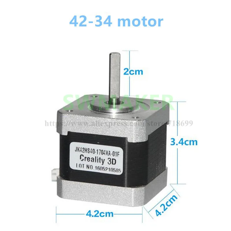 Funssor-1pcs-42-NEMA17-stepper-Motor-For-Creality-CR-10-CR-10S-3D-Printer (1)
