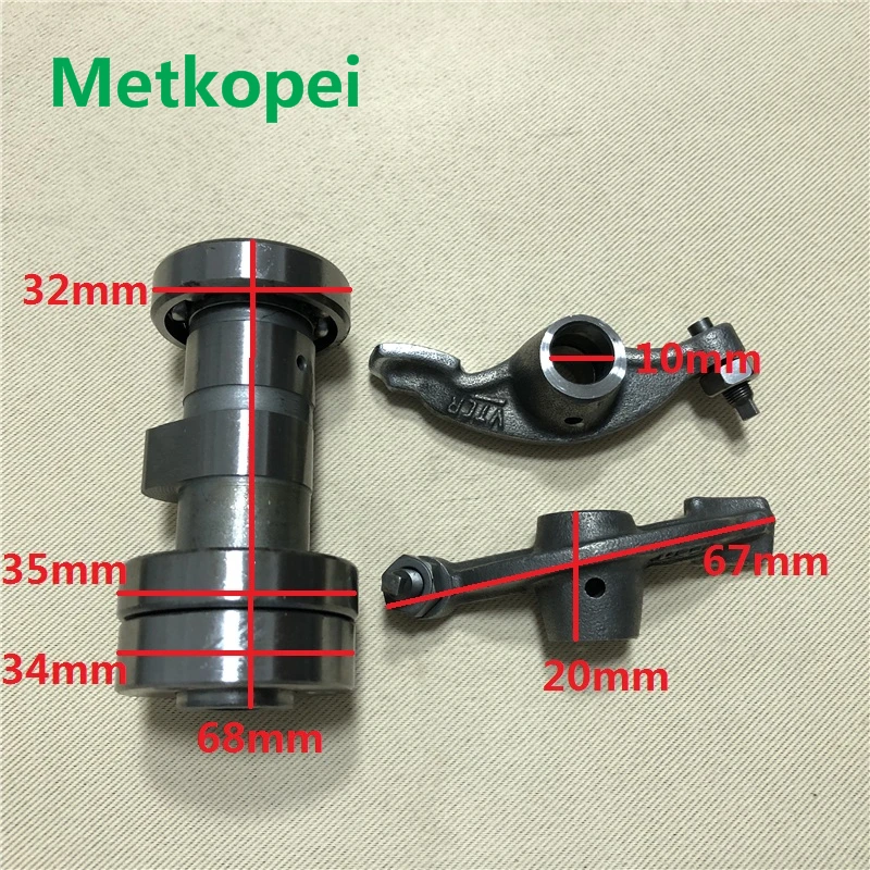 Motorcycle Jh70 Cd70 Th90 Engine Camshaft Cam Shaft And Rocker Arm For Jialing 70cc 90cc Valve Tappet Swing Arm Engines Aliexpress