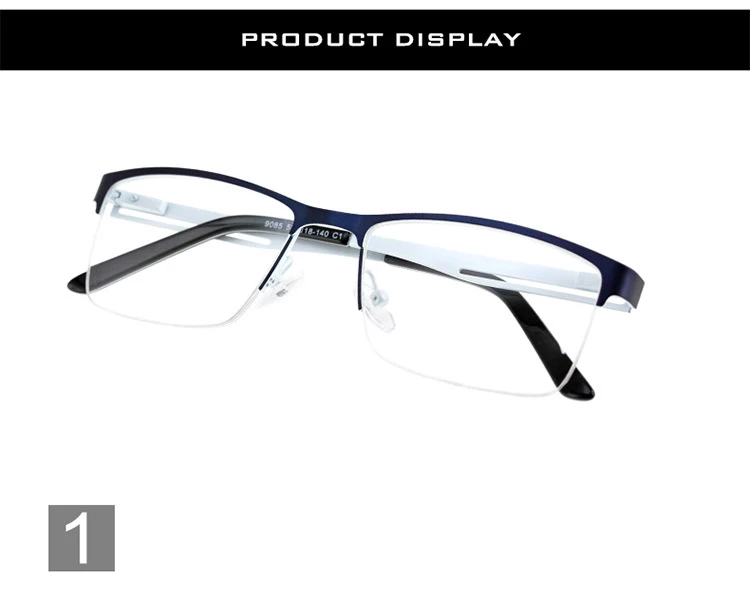 Титановые очки, оправа для мужчин, сверхлегкие квадратные очки для близорукости по рецепту,, мужские металлические оптические оправы, очки