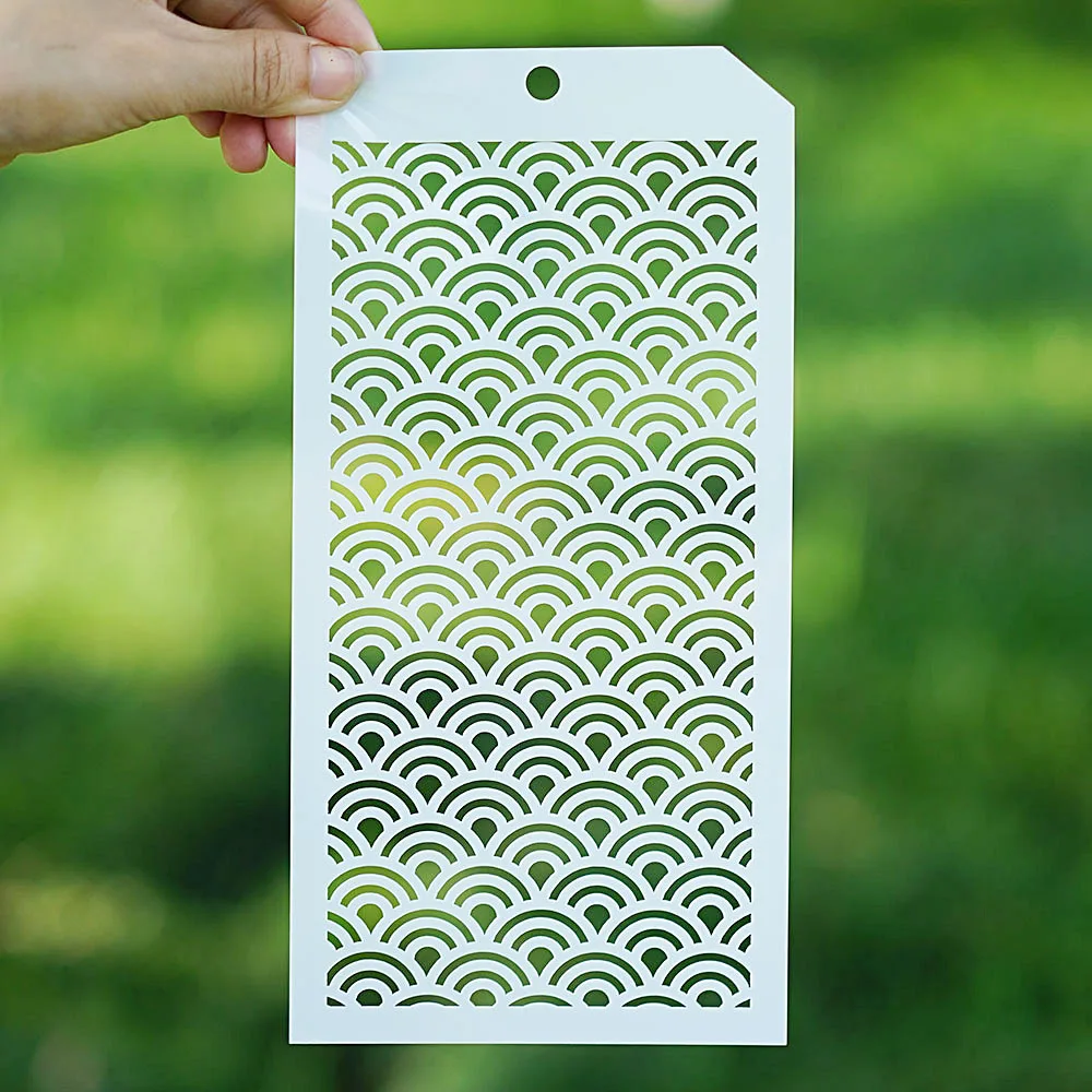 12*24 см тропический Лист Трафарет для скрапбукинга альбом для ...