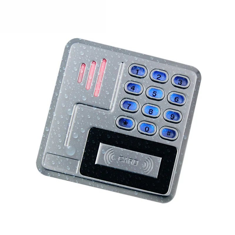 Контроль доступа, смарт-карты 13,56 МГц ic бесконтактных RFID wiegand металлический клавиатуры reader