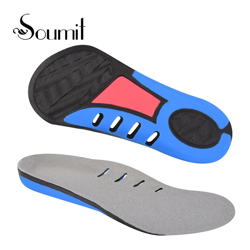 

Soumit Unisex 3/4 Length Orthotic Arch Support Insoles Insert Cushion Sport Running Insoles Breathable Shock Absorption Shoe Pad