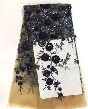 

nice looking feather embroidery tulle mesh lace fabric Cyndi-10.1793 with good quality for party dress